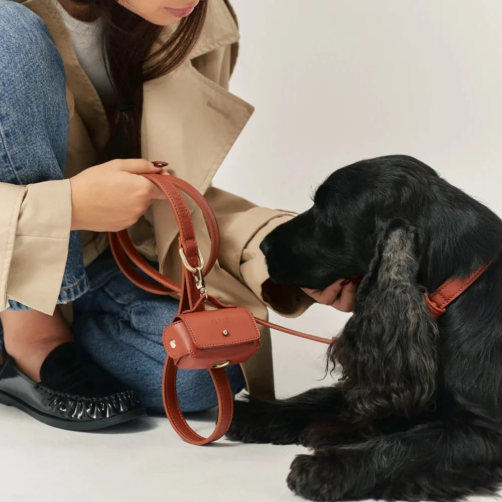 Distributeur de sacs en Cuir Vegan, Jala