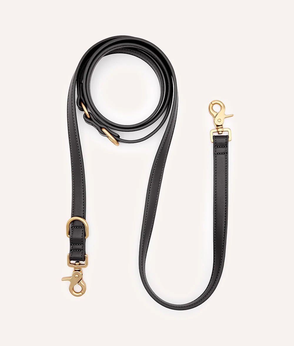 Laisse en Cuir Vegan Multiposition, Jala
