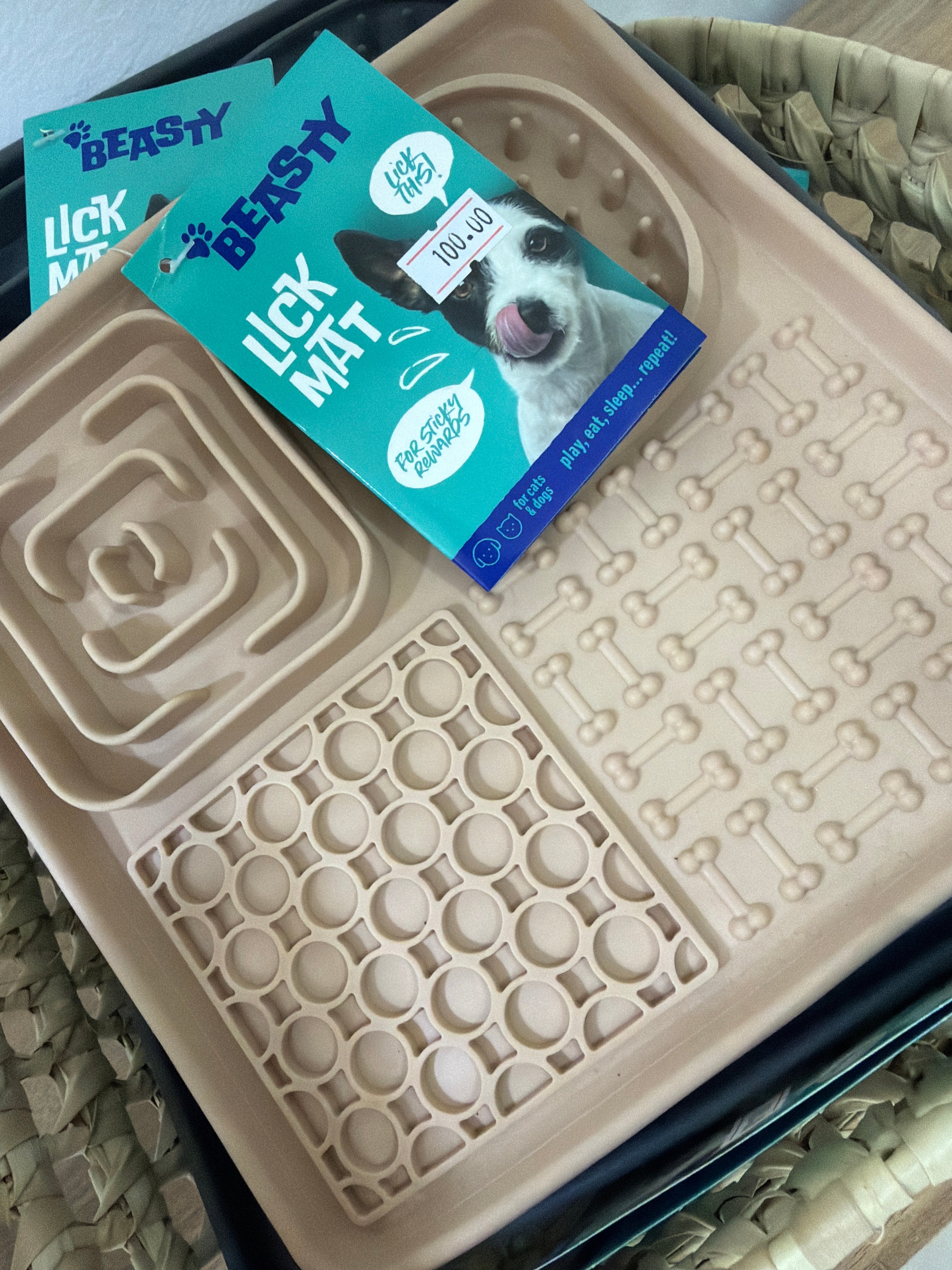 Mangeoire Lick Mat pour chiens et chats