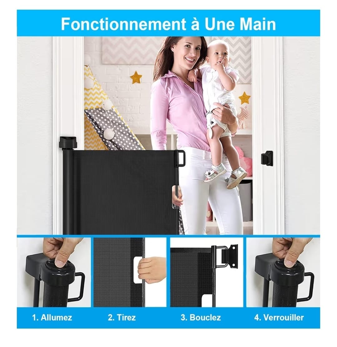 Barrière de Sécurité Rétractable